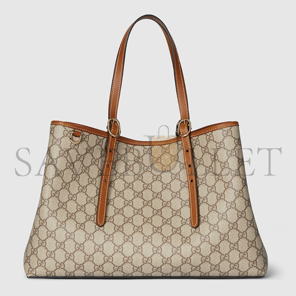 GUCCI GG EMBLEM MEDIUM TOTE BAG 815213 (38*25*15cm) GUCCI GG EMBLEM MEDIUM TOTE BAG 815213 (38*25*15cm)